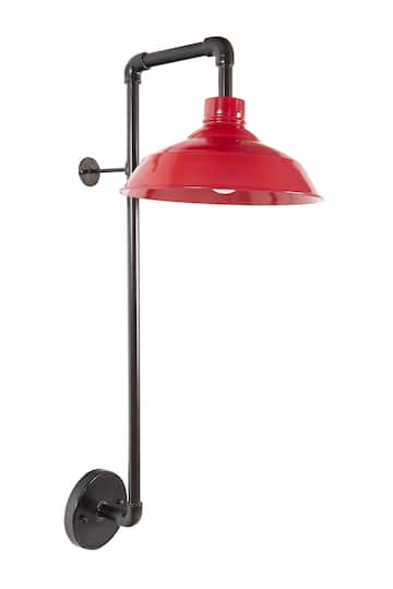 Hello Honey® 33" Metal Wall Sconce with Round Shade